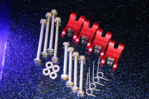 DRIVE ARM SET SPRING LOADED (with Bolts, Nuts and Springs)