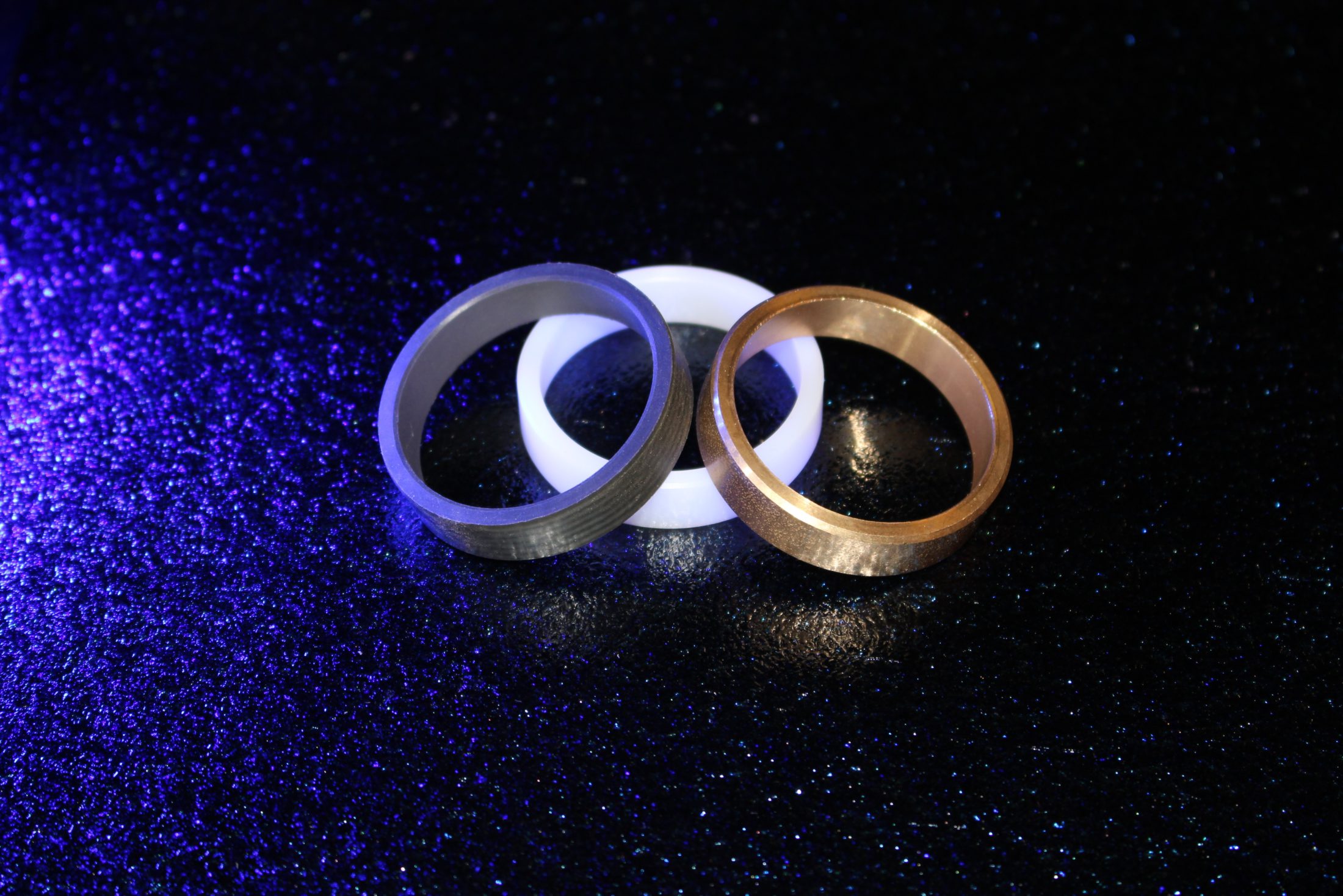 DRIVEN OR DRIVE BUSHING Brass or Nylatron Gaged Engineering