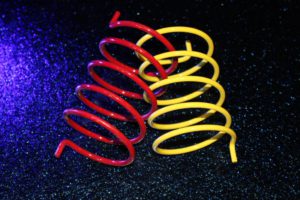 DRIVEN SPRING (TORSIONAL) RED OR YELLOW